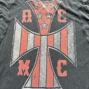 AOP XL WCC STYLE AFFLICTION THERMAL super great faded color